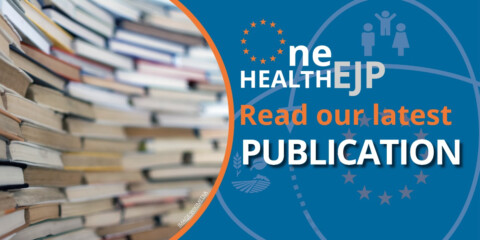 Test of One Health EJP - Read our latest publication with a photo of books