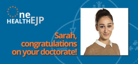 Congratulations to Sarah Humboldt-Dachroeden for gaining her doctorate with a portrait photo of Sarah